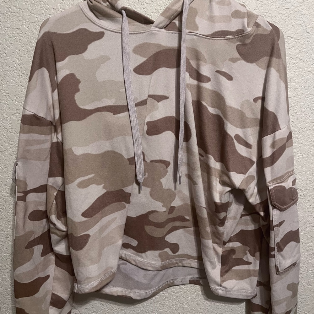 Camp Derek heart hoodie with pockets